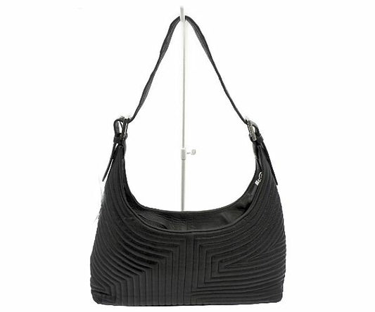BALLY バリー ラムレザー セミショルダーバッグ 中古  羊革 ブラック 黒 ハンド 鞄 レディース ブランド ミニ 小さめ
