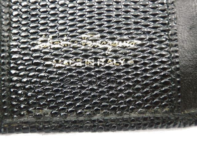 Salvatore Ferragamo サルヴァトーレフェラガモ ヴァラ 6連 キーケース 中古  レザー ブラック 黒 レディース ブランド