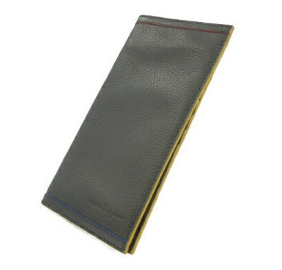 Salvatore Ferragamo レザー 2つ折り 長財布 中古  サルヴァトーレ フェラガモ 本革 ブランド おしゃれ カード入れ