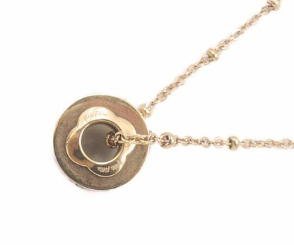 FolliFollie フォリフォリ リングトップ ネックレス 中古  ラインストーン ピンクゴールド レディース アクセサリー