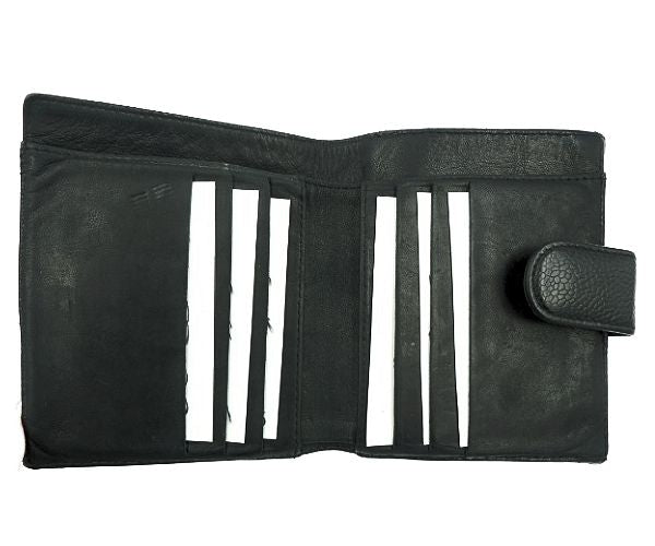 CHANEL シャネル キャビアスキン Wホック財布 中古  10040005 ブラック 黒 ウォレット ブランド レディース