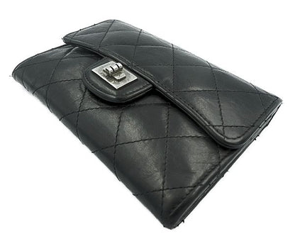 CHANEL シャネル マトラッセ 二つ折り財布 中古  11614821 ブラック 黒 ウォレット ブランド レディース おしゃれ