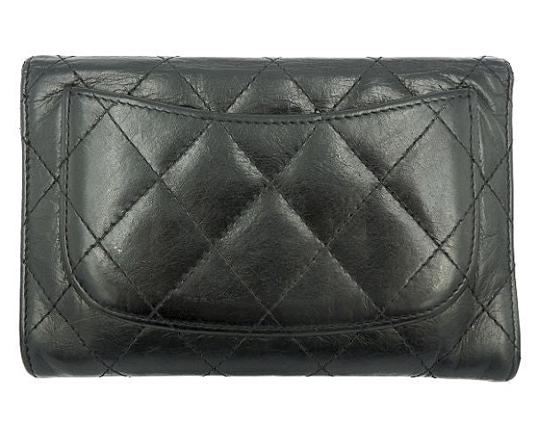 CHANEL シャネル マトラッセ 二つ折り財布 中古  11614821 ブラック 黒 ウォレット ブランド レディース おしゃれ