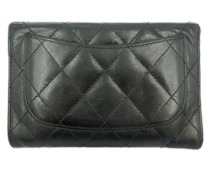 CHANEL シャネル マトラッセ 二つ折り財布 中古  11614821 ブラック 黒 ウォレット ブランド レディース おしゃれ