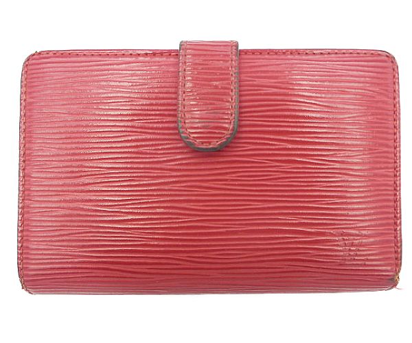 LOUIS VUITTON ルイヴィトン エピ ポルトモネ ビエ ヴィエノワ M63247 中古  MI0083 二つ折り財布 がま口 レッド 赤 ウォレット ユニセックス