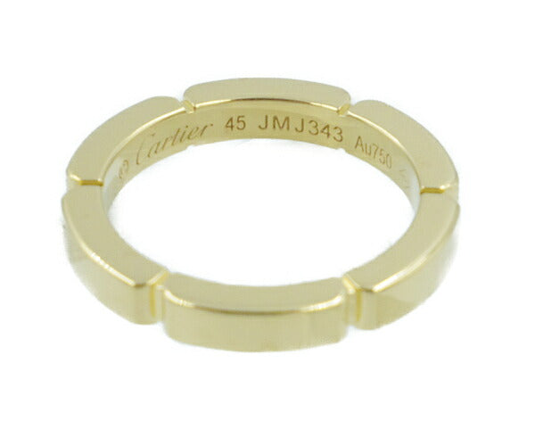 Cartier カルティエ K18 12Pダイヤ マイヨン パンテール リング 5号 中古  AU750 ゴールド 金 ブランド レディース ダイヤモンド 指輪