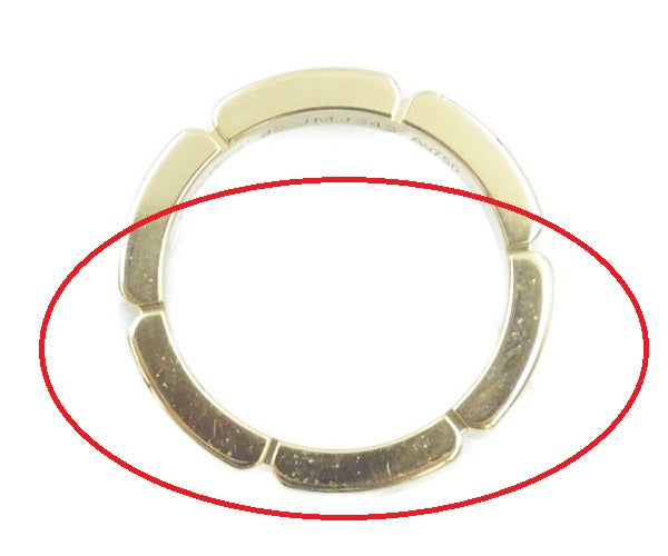 Cartier カルティエ K18 12Pダイヤ マイヨン パンテール リング 5号 中古  AU750 ゴールド 金 ブランド レディース ダイヤモンド 指輪