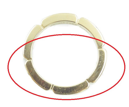 Cartier カルティエ K18 12Pダイヤ マイヨン パンテール リング 5号 中古  AU750 ゴールド 金 ブランド レディース ダイヤモンド 指輪