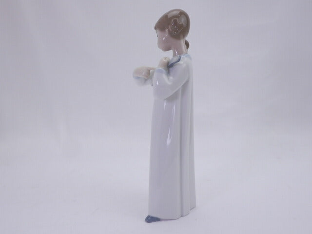 LLADRO ウクレレと少女 フィギュリン 中古  リヤドロ 置物 オブジェクト ブランド インテリア アンティーク