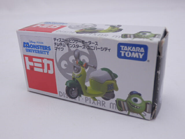 タカラトミー トミカ ディズニー ピクサー モータース チムチム バイク 中古 TAKARATOMY モンスターズ ユニバーシティ マイク ミニカー