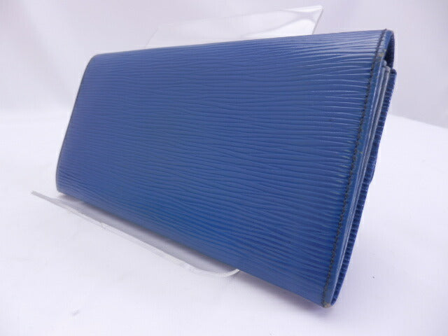 LOUISVUITTON エピ ポシェットポルトモネクレディ 中古  ルイ ヴィトン M63575 ２つ折り 長財布 ブランド おしゃれ