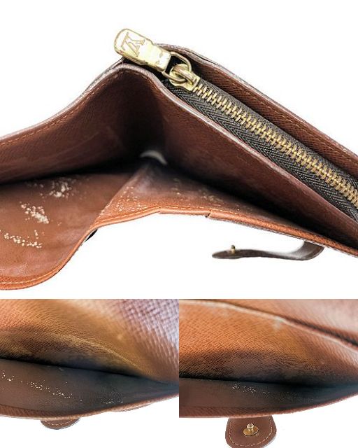 LOUIS VUITTON ルイヴィトン モノグラム ポルト パピエ ジップ M61207 中古  SP0020 二つ折り財布 ウォレット ブランド ユニセックス メンズ