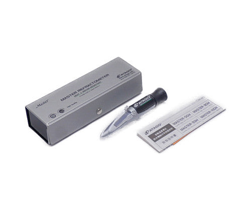 ATAGO 濃度計 手持屈折計 MASTER-80H 中古  防水 丸洗い 自動温度補正 耐熱性 グッドデザイン賞 発明大賞