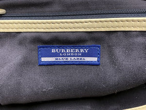 BURBERRY BLUE LABEL バーバリー ブルーレーベル カゴバッグ 中古  トートバッグ 鞄 ブランド レディース 夏物