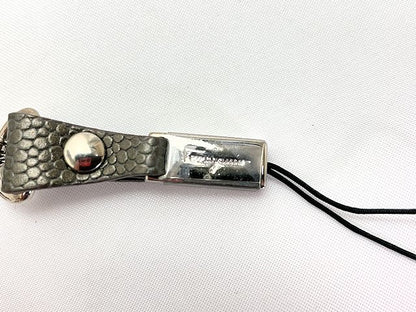 Salvatore Ferragamo サルヴァトーレフェラガモ ガンチーニ パンプス ストラップ 中古 ロゴ レディース グレー 携帯 ブランド おしゃれ