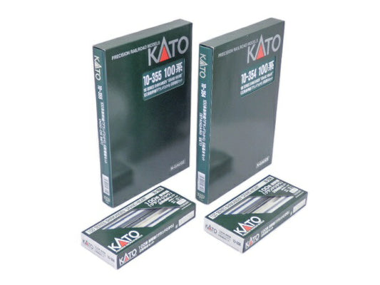 KATO Nゲージ 10-354、10-355、10-356×2 100系新幹線「グランドひかり」フル編成16両セット 中古  カトー 基本セット 増結セット V9編成 鉄道模型 取説付