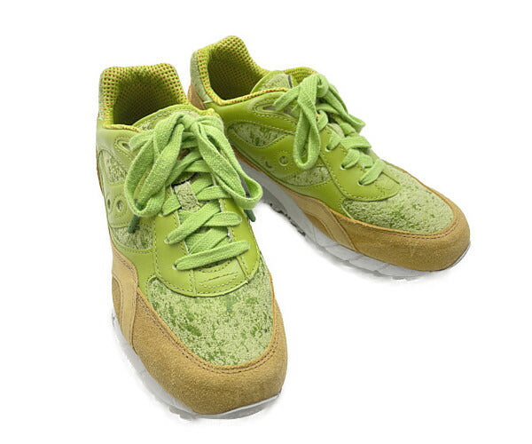 Saucony サッカニー シャドー6000 アボカドトースト ローカットスニーカー 約26cm 中古  S70447-1 42 限定品 レア 希少 グリーン 緑 メンズ