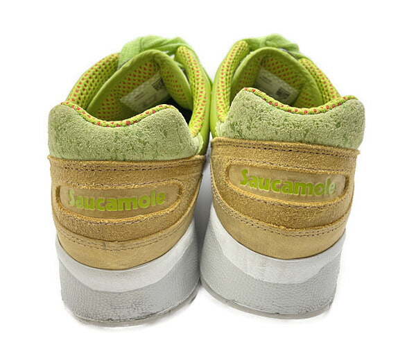 Saucony サッカニー シャドー6000 アボカドトースト ローカットスニーカー 約26cm 中古  S70447-1 42 限定品 レア 希少 グリーン 緑 メンズ
