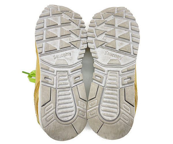 Saucony サッカニー シャドー6000 アボカドトースト ローカットスニーカー 約26cm 中古  S70447-1 42 限定品 レア 希少 グリーン 緑 メンズ