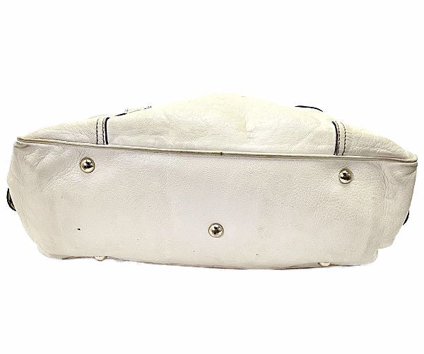 GUCCI グッチ プリンシー ミニ ボストンバッグ 中古  161720 001013 アイボリー 鞄 ブランド レディース