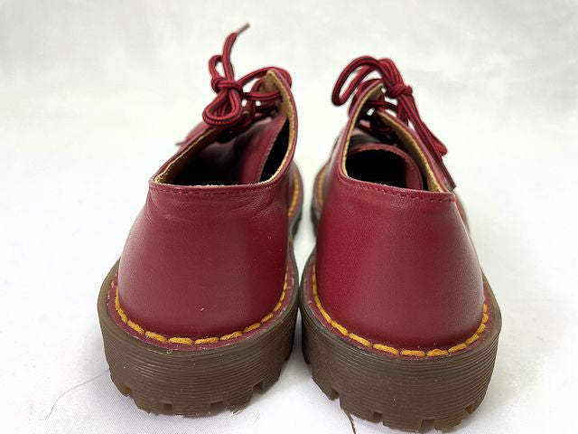 Dr.Martens ドクターマーチン 3ホール シューズ 約19.5cm 中古  靴 ボルドー 13 キッズ ユニセックス おしゃれ