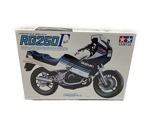 未使用品 TAMIYA スズキ RG250 ガンマ プラモデル 中古 タミヤ SUZUKI バイク ホビー レトロ コレクション 1/12
