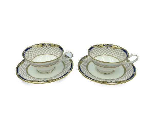 未使用品 ノリタケ ハイアニスポート カップ＆ソーサー ペア 中古  HYANNIS PORT 洋食器 ブランド おしゃれ 磁器 ティー 紅茶