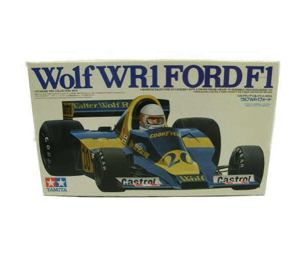 未使用品 TAMIYA 1/20グランプリコレクションNO.6 ウルフWR-1フォード プラモデル 中古 タミヤ 乗り物 レーシング ホビー 付属品完備