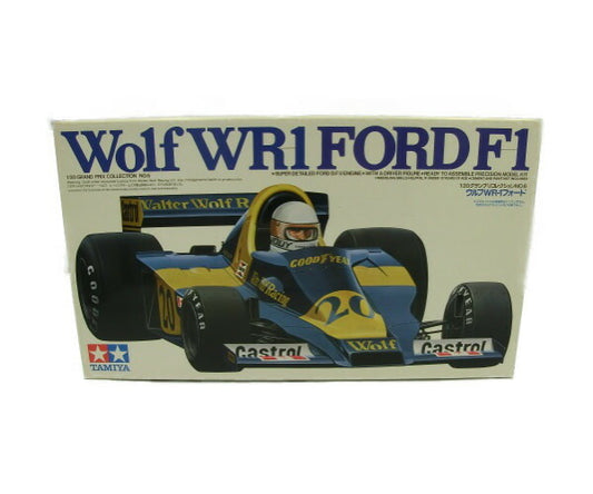 未使用品 TAMIYA 1/20グランプリコレクションNO.6 ウルフWR-1フォード プラモデル 中古 タミヤ 乗り物 レーシング ホビー 付属品完備