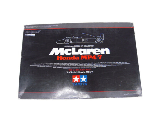 未使用品 TAMIYA 1/20 マクラーレンモデルキットコレクション マクラーレン Honda MP4/7 プラモデル 中古  タミヤ ホンダ 未組み立て 車 乗り物 レーシングカー ホビー