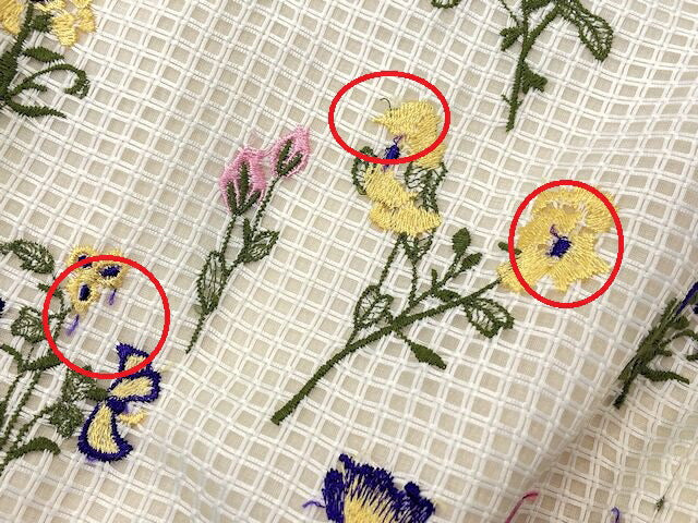 TOCCA Nicolai Bergmann トッカ ニコライバーグマン コラボ ノースリーブワンピース 2 中古  花柄 フラワー ボタニカル 刺繍 レディース Mサイズ ブランド