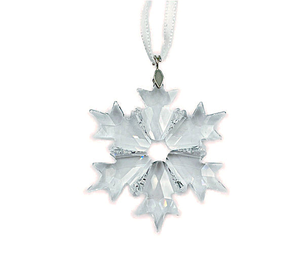 SWAROVSKI スワロフスキー リトルスノーフレーク オーナメント 中古  5349843 Little Snowflake Ornament 置物 雪結晶 ミニ ブランド