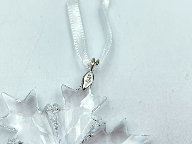 SWAROVSKI スワロフスキー リトルスノーフレーク オーナメント 中古  5349843 Little Snowflake Ornament 置物 雪結晶 ミニ ブランド