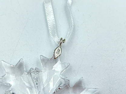 SWAROVSKI スワロフスキー リトルスノーフレーク オーナメント 中古  5349843 Little Snowflake Ornament 置物 雪結晶 ミニ ブランド