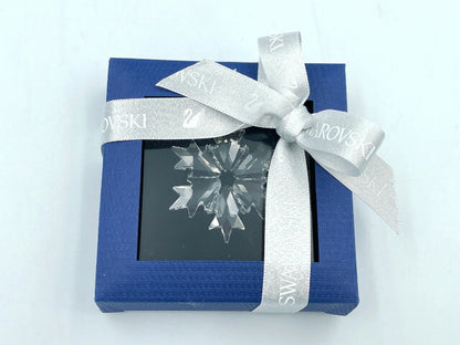 SWAROVSKI スワロフスキー リトルスノーフレーク オーナメント 中古  5349843 Little Snowflake Ornament 置物 雪結晶 ミニ ブランド