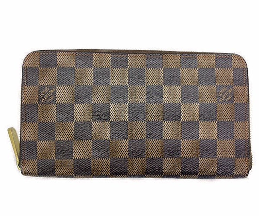 LOUIS VUITTON ダミエ ジッピー オーガナイザー N60003 中古  SN4088 ラウンドファスナー 長財布 ウォレット ブランド