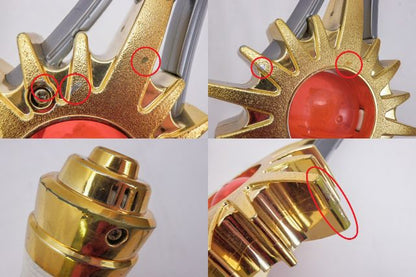 バンダイ 百獣戦隊ガオレンジャー 獣皇剣 中古  BANDAI ガオの宝珠 ライト＆サウンド スーパー戦隊 武器