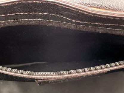 Yves Saint Laurent イヴサンローラン ハラコ ハンドバッグ 中古  レオパード ヒョウ柄 ブラウン ブランド レディース 鞄