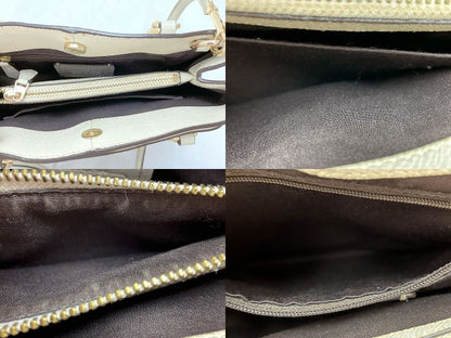 COACH コーチ ミネッタ クロスボディ 中古  F57847 2way ハンドバッグ ショルダーバッグ ホワイト 白