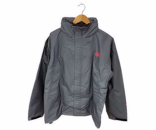 THE NORTH FACE ザ ノースフェイス RAINTEX2 BLLサイズ 中古  レインテックス2 NP10203B グレー レインウェア メンズ