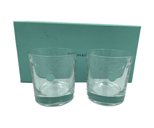 未使用品 TIFFANY&Co. スウィング OF タンブラー ペア 中古  ティファニー コップ ブランド 2客 セット グラス