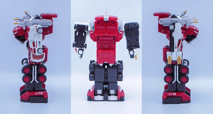 バンダイ 緊急轟轟合体 DX サイレンビルダー 中古  BANDAI 轟轟戦隊ボウケンジャー 消防車 パトカー 救急車 ロボ