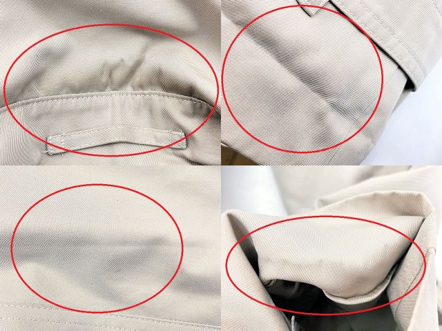 BURBERRY LONDON バーバリー ロンドン シングル トレンチコート 38 中古  ベージュ Mサイズ レディース アウター ブランド