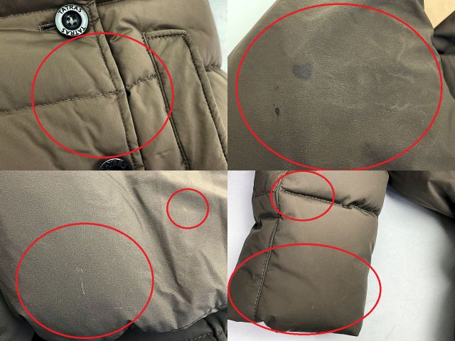 TATRAS タトラス VERGINIA SHORT W JACKET 3 中古  LTA14A4211 ダウンジャケット Lサイズ カーキ レディース