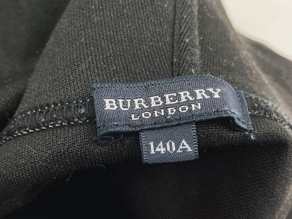 BURBERRY LONDON バーバリー ロンドン パーカー 140A 中古 140cm キッズ 男の子 チェック グレー ブランド トップス