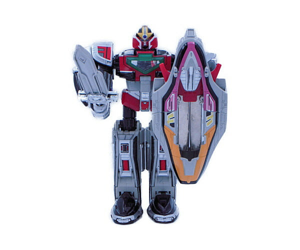 ジャンク品 バンダイ 未来戦隊タイムレンジャー ３Ｄフォーメーション DXタイムロボ 中古  BANDAI スーパー戦隊 α β タイムジェットγ 合体ロボ メカ