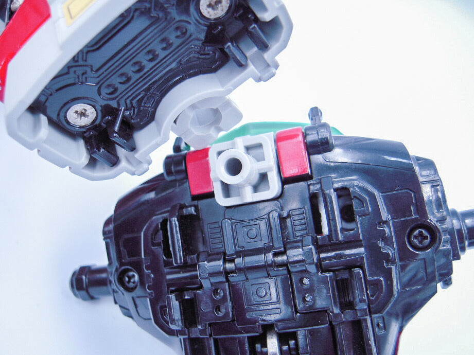 ジャンク品 バンダイ 未来戦隊タイムレンジャー ３Ｄフォーメーション DXタイムロボ 中古  BANDAI スーパー戦隊 α β タイムジェットγ 合体ロボ メカ