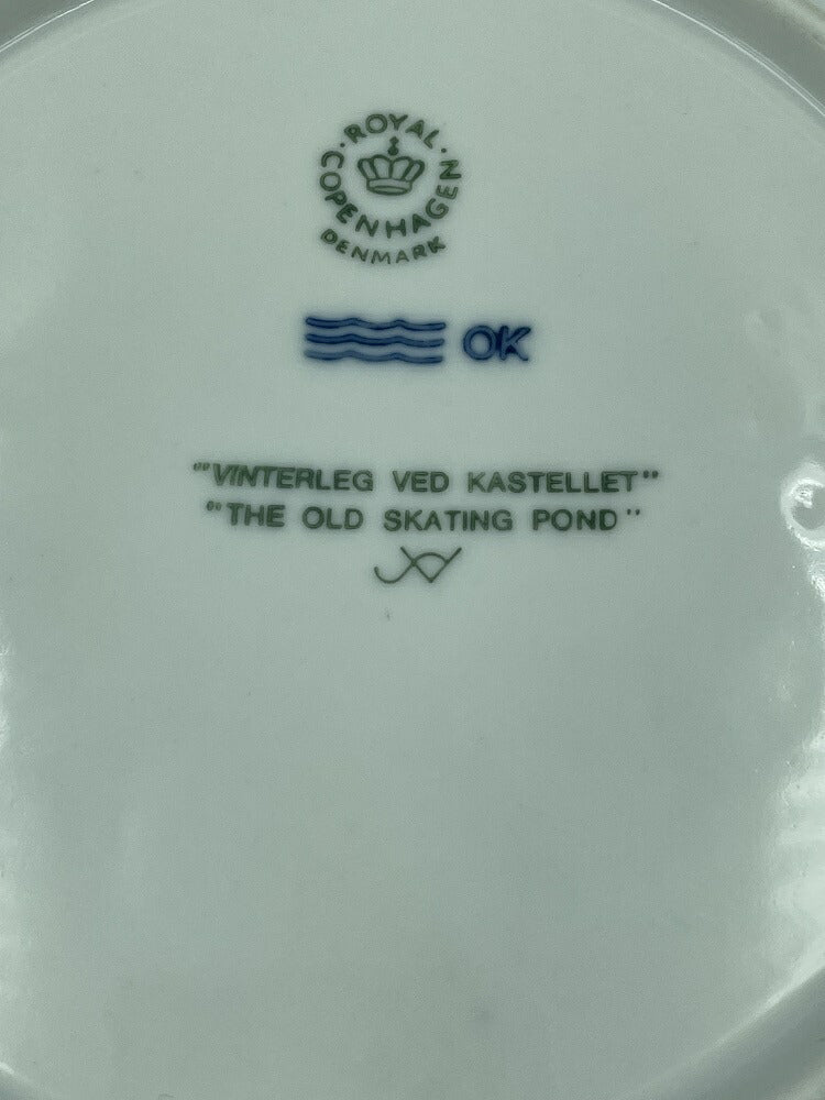 Royal Copenhagen 1989年 イヤープレート 中古 ロイヤルコペンハーゲン 洋食器 インテリア コレクション 飾り皿