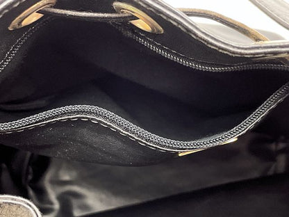 BALLY バリー レザー 巾着 ショルダーバッグ 中古  ブラック 黒 ブランド 鞄 レディース おしゃれ