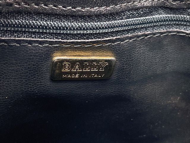 BALLY バリー レザー 巾着 ショルダーバッグ 中古  ブラック 黒 ブランド 鞄 レディース おしゃれ